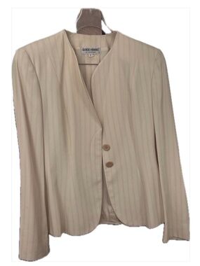 Giorgio Armani cream jacket